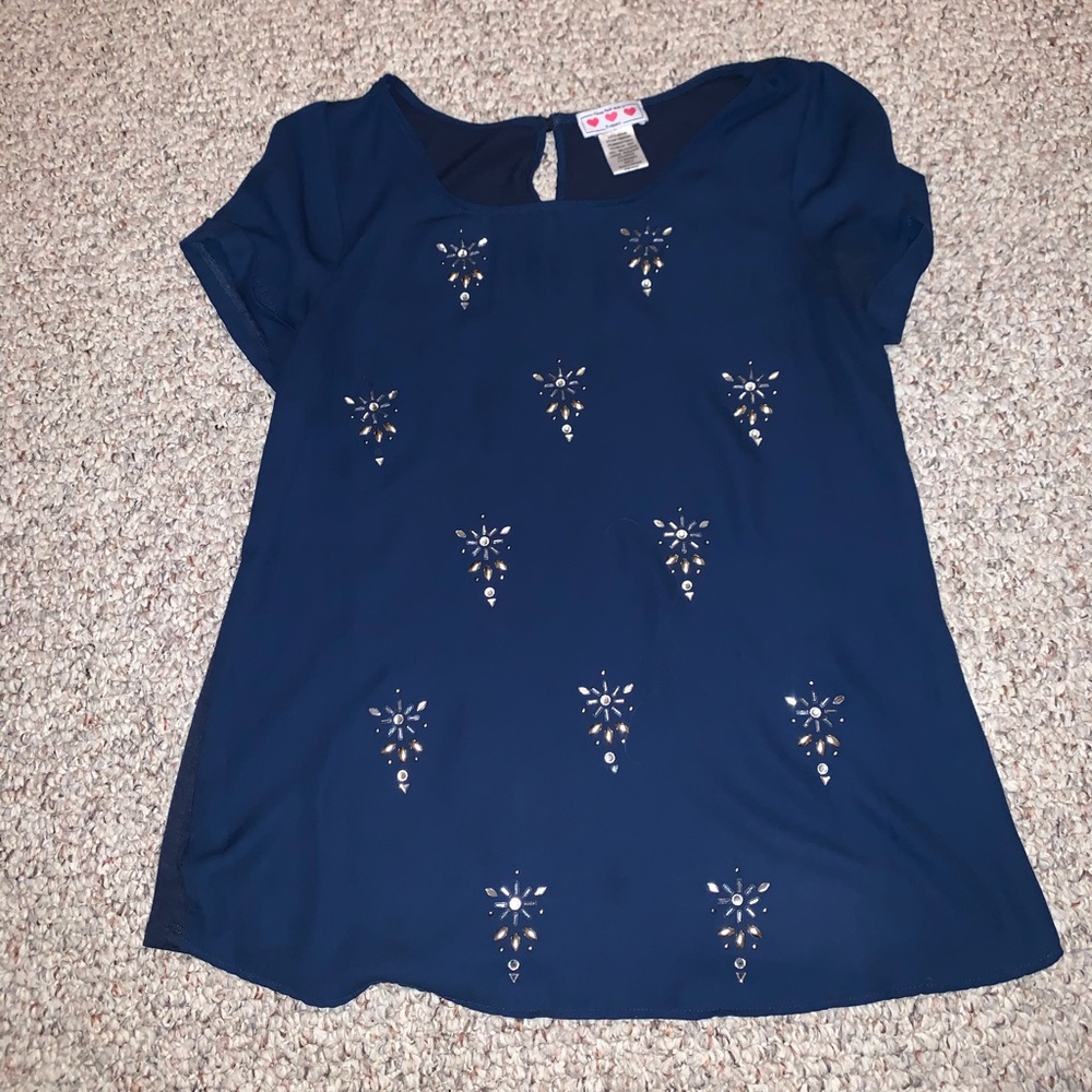 Blue blouse